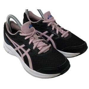 Asics Jolt 3 1014A203 Black And Pink Running Shoes Sneakers Size 5